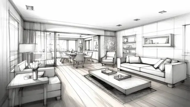 AI-Powered Interior Design Visualization | Sketch To Image